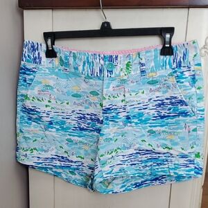 Lilly Pulitzer Oceanic Print Women's Shorts
